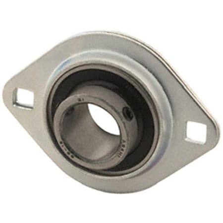 Ami Bearings Flange Block Bearing; 2 Bolt Flange Block; 3/4 in. Bore; 2.8 in. Bolt Circle Diameter BPFL4-12
